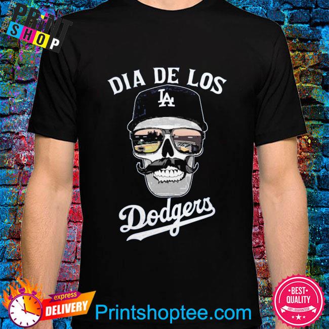 Official Dia De Los Dodgers Skull 2023 T-shirt,Sweater, Hoodie
