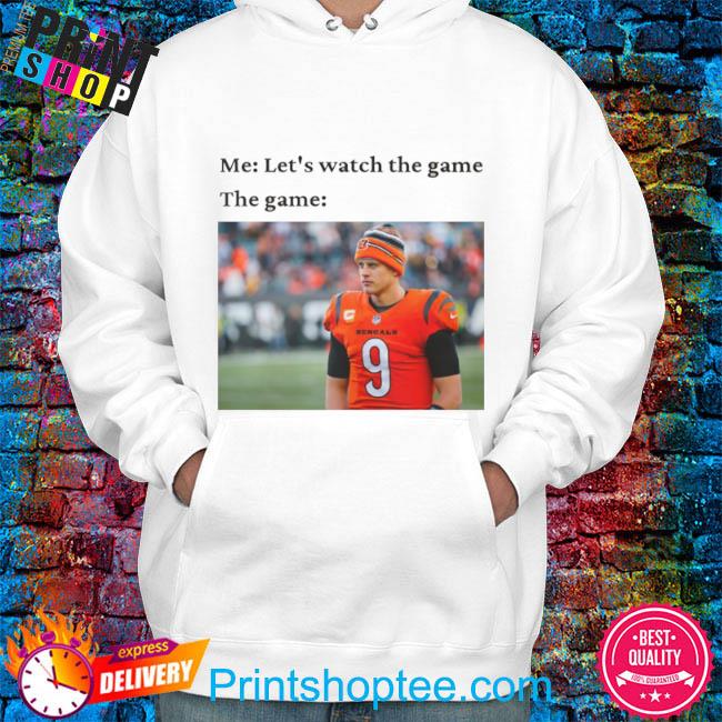 joe burrow jersey hoodie