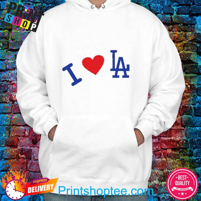 Official Madhappy X Dodgers I Love La T Shirt, hoodie, sweater