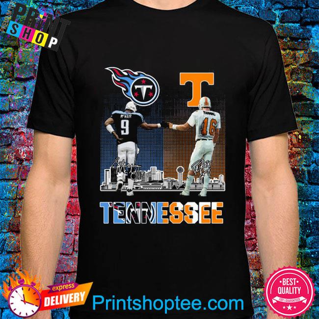 Official Tennessee Titans And Volunteers City Champion T Shirt