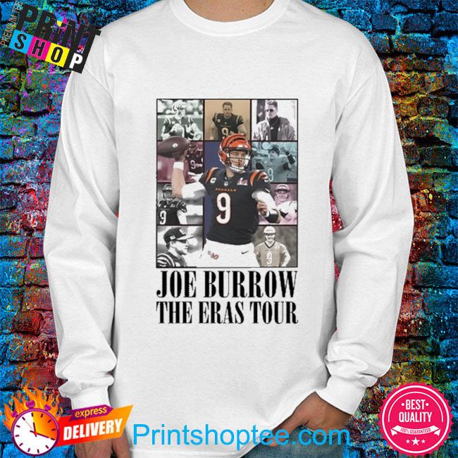 Official joe Burrow The Eras Tour Shirt, hoodie, sweater, long sleeve and  tank top