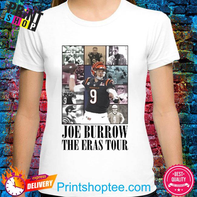 Joe Burrow The Eras Tour Shirt Vintage Joe Burrow Tshirt America