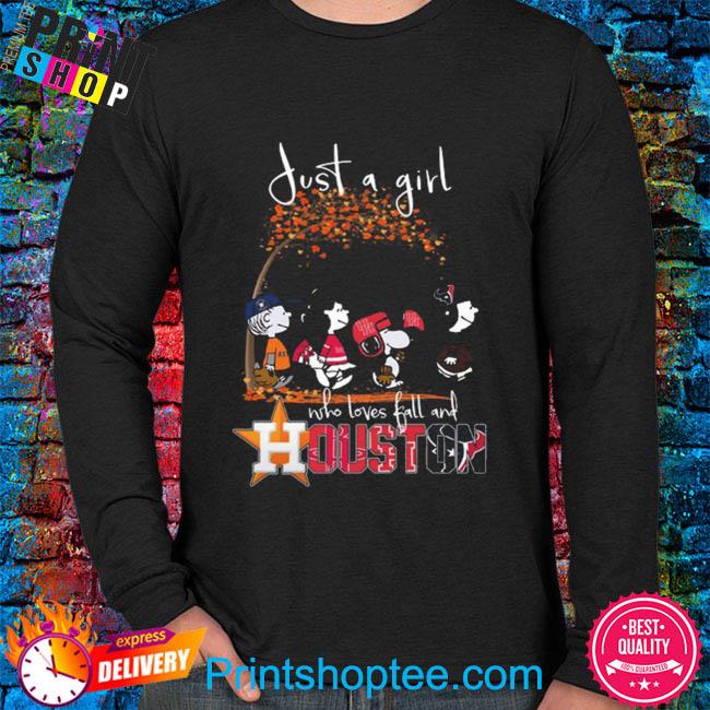 Official Just A Girl Who Loves Fall And Houston Astros 2023 shirt