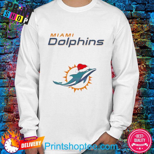 Official Miami Dolphins NFL Christmas Logo 2023 shirt, hoodie, sweater, long  sleeve and tank top