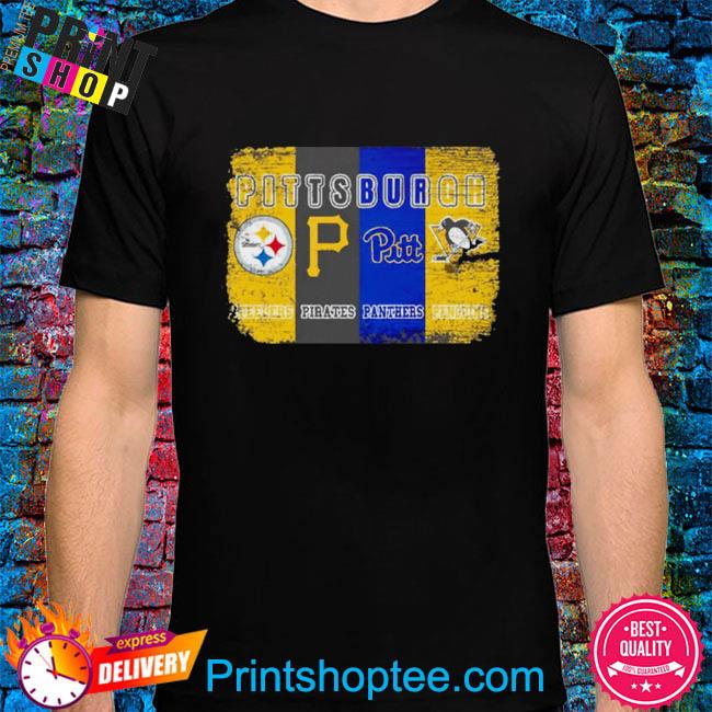 steelers penguins pirates shirt