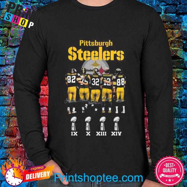 Pittsburgh Steelers Stall Worth Greene Harris Bradshaw Swann T