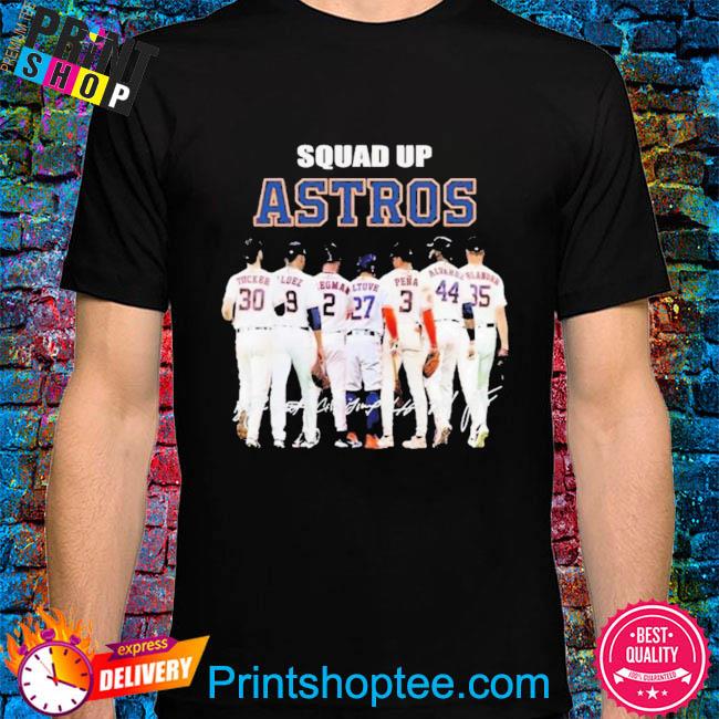 Squad Up Astros Signature T-Shirt, hoodie, sweater, long sleeve and tank top