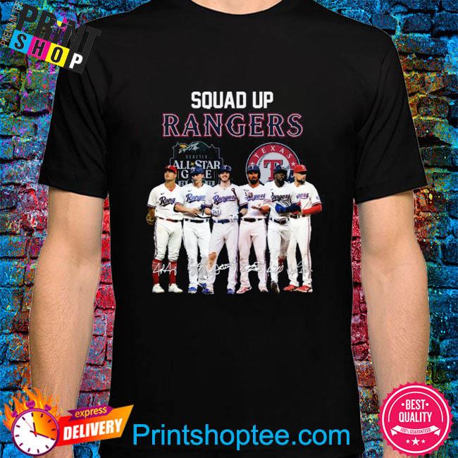 Squad Up Houston Rangers All Star Game MLB Team T Shirt, hoodie