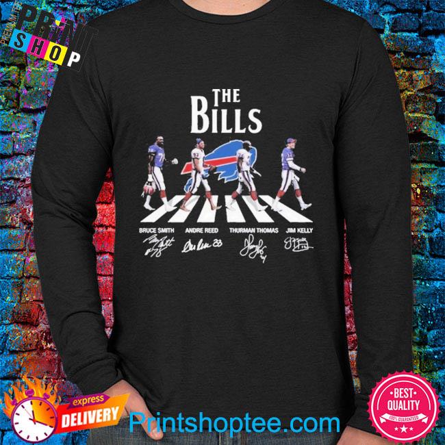 Buffalo Bills The Bills Abbey Road 2023 Signatures Shirt