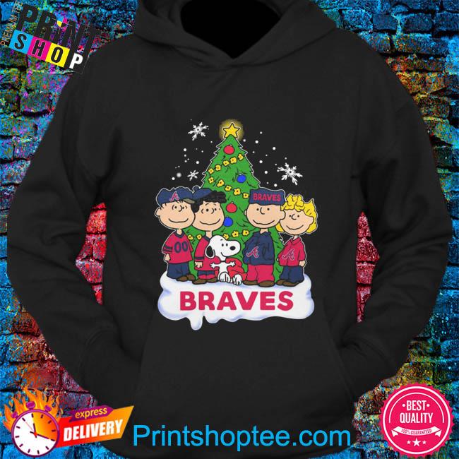 Atlanta Braves Snoopy Peanuts Christmas new 2023 Shirt, hoodie, sweater,  long sleeve and tank top