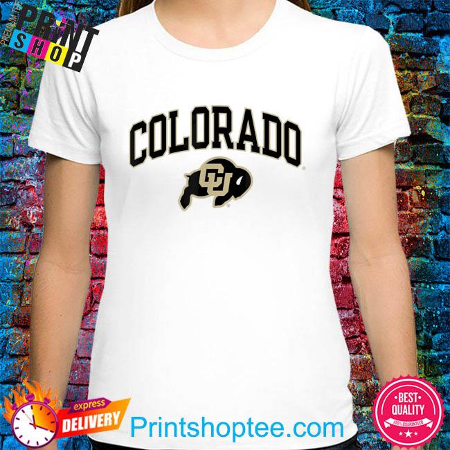Colorado Buffaloes Arch Over White Officially Licensed T-Shirt