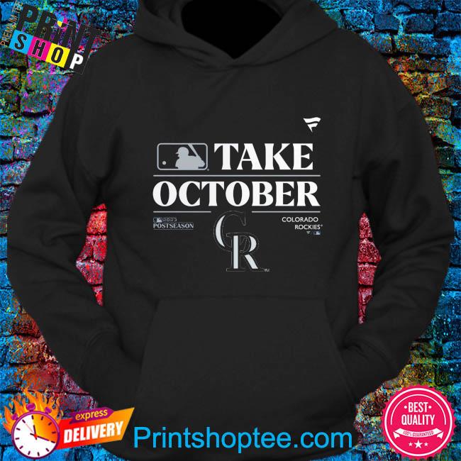 Official Logo Colorado Rockies Take October Playoffs Postseason 2023 Shirt,  hoodie, sweater, long sleeve and tank top