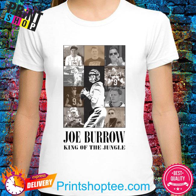 Joe Burrow king of the jungle shirt, hoodie, sweater, long sleeve and tank  top