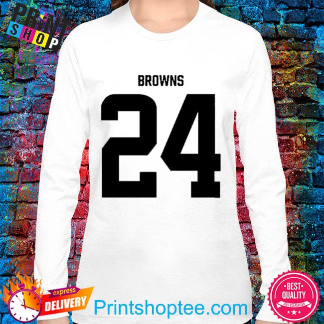 Nick Chubb 24 Browns Shirt, hoodie, sweater and long sleeve