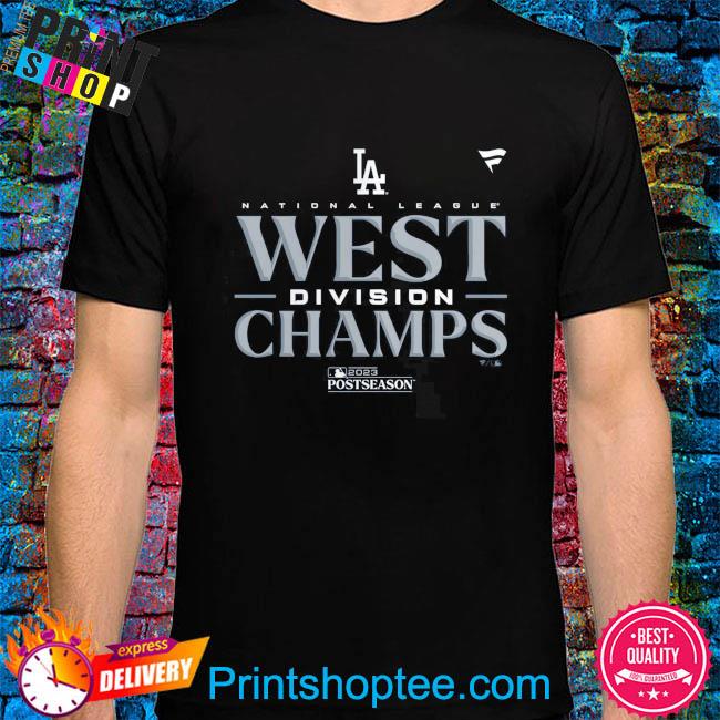 La Dodgers Nl West Champs 2023 T-Shirt, hoodie, sweater, long