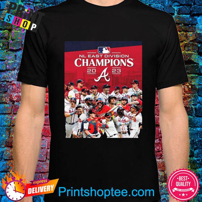 2023 NL East Division Champions Back 6 Back Atlanta Braves Shirt, hoodie,  sweater, long sleeve and tank top