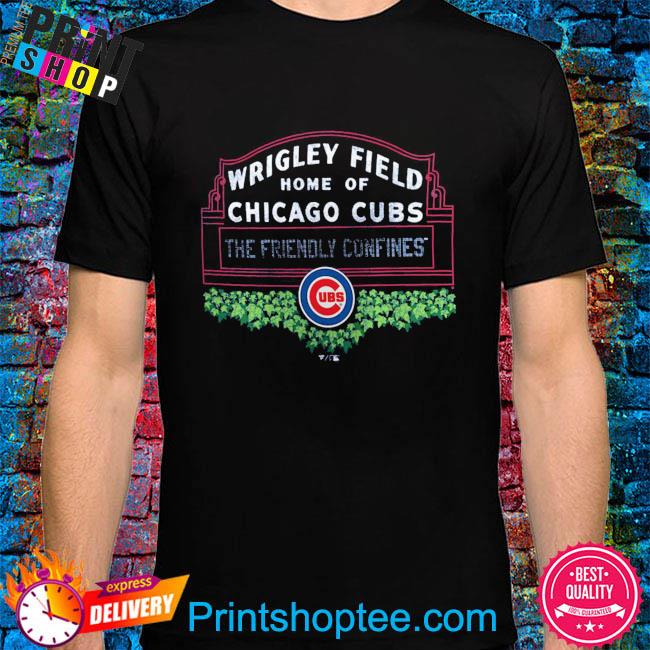 Chicago Cubs Fanatics Branded Wrigley Field Long Ball T-Shirt