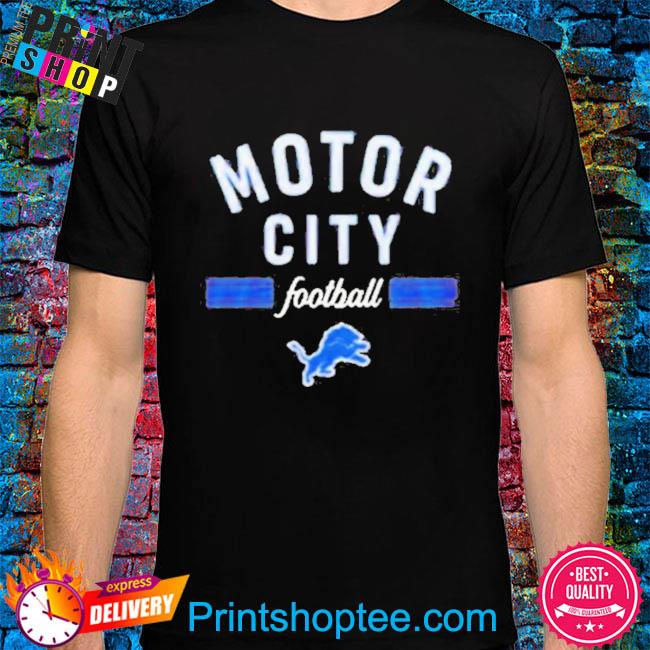 Detroit Lions football motor city crest shirt, hoodie, sweater and