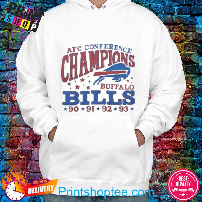 Homage Store Buffalo Bills 4 Time Afc Champions shirt, hoodie, longsleeve,  sweater