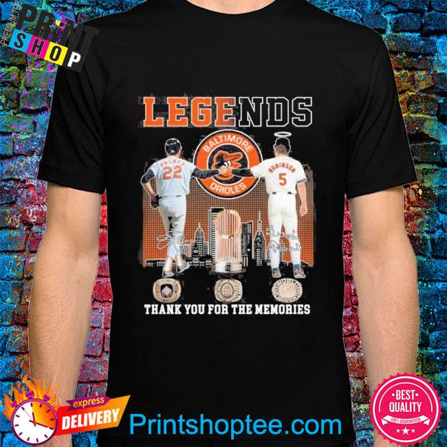 Official legends Baltimore Orioles Palmer And Robinson Thank You