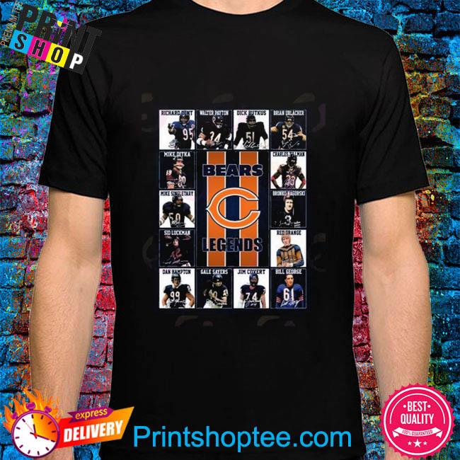 chicago bears legends t shirt