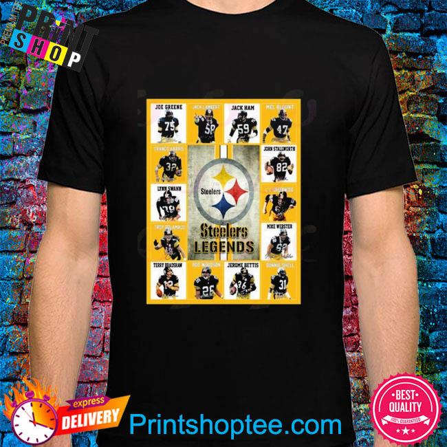 New!!!! Steelers Pittsburgh Steelers Legends T-Shirt, Pittsburgh Steelers  Shirt