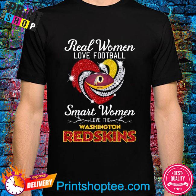 Real Women Love Football Washington Redskins Unisex T-shirt