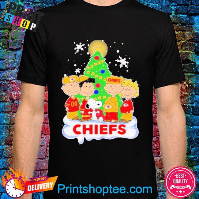 Premium Snoopy The Peanuts Kansas City Chiefs Christmas Shirt - T