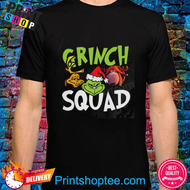 Grinch Squad Shirt Max Fred Christmas Gift - Personalized Gifts: Family,  Sports, Occasions, Trending