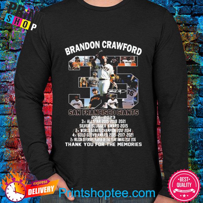 Thank you, Brandon Crawford