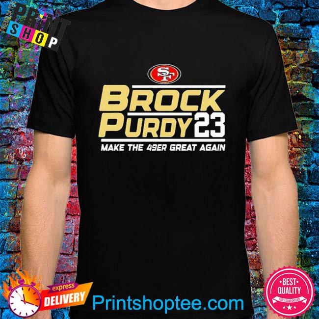 Official brock purdy san francisco 49ers merch shirt, hoodie, tank top,  sweater and long sleeve t-shirt