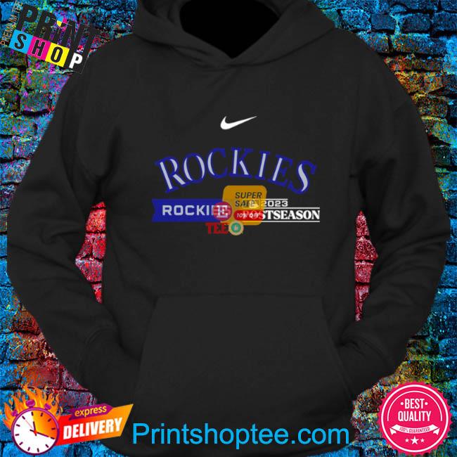 Official Colorado Rockies Nike 2023 Postseason shirt, hoodie