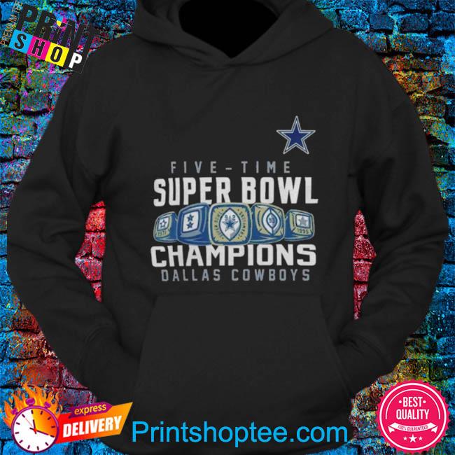 Dallas Cowboys 5 time super bowl champions 2023 shirt, hoodie