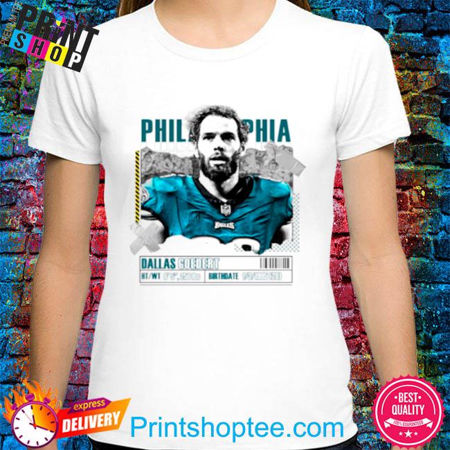 Official dallas Goedert Philadelphia Eagles Football T-shirt