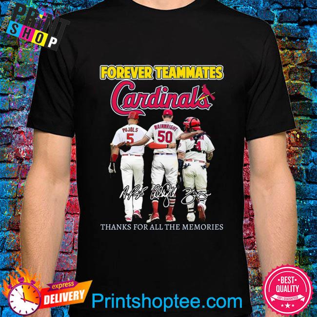 St Louis Cardinals all time great players signatures T-Shirt – Hostonbook