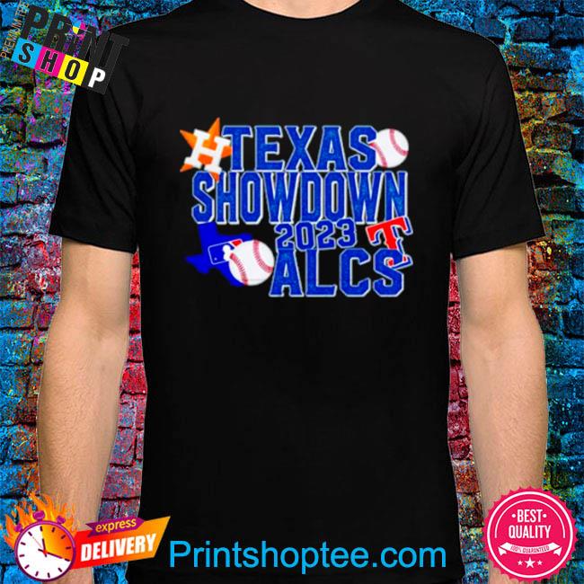 Texas Show Down Houston Astros vs Texas Rangers 2023 ALCS shirt