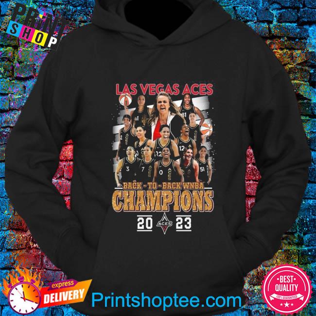 Official Wnba Las Vegas Aces Back To Back World Champions Shirt, hoodie,  sweater, long sleeve and tank top