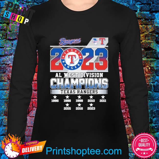 Official Texas rangers al west champs 2023 shirt, hoodie, sweater, long  sleeve and tank top