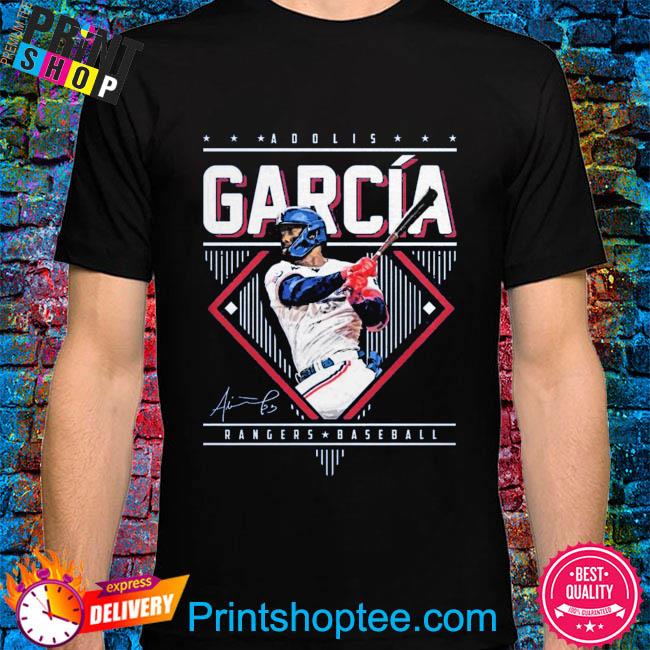 Official Texas Rangers Baseball Adolis Garcia Signature t-shirt, hoodie,  sweater, long sleeve and tank top