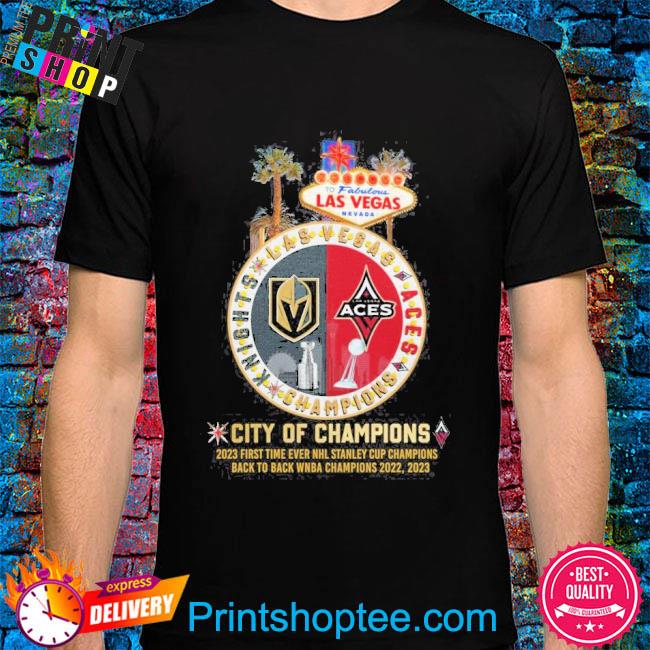 Las Vegas City Of Champions Stanley Cup And WNBA Champions Shirt