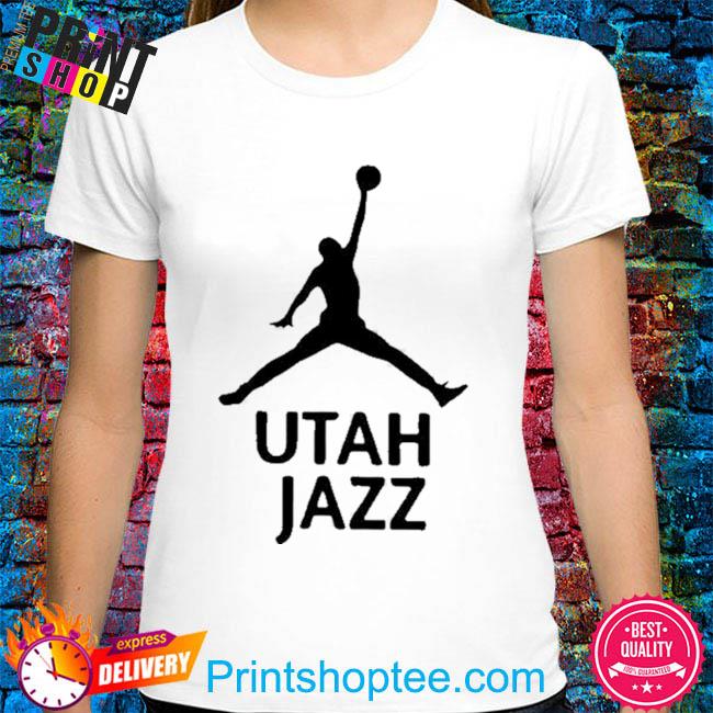 Official michael Jordan Jumpman Utah Jazz T-Shirts, hoodie, tank top,  sweater and long sleeve t-shirt