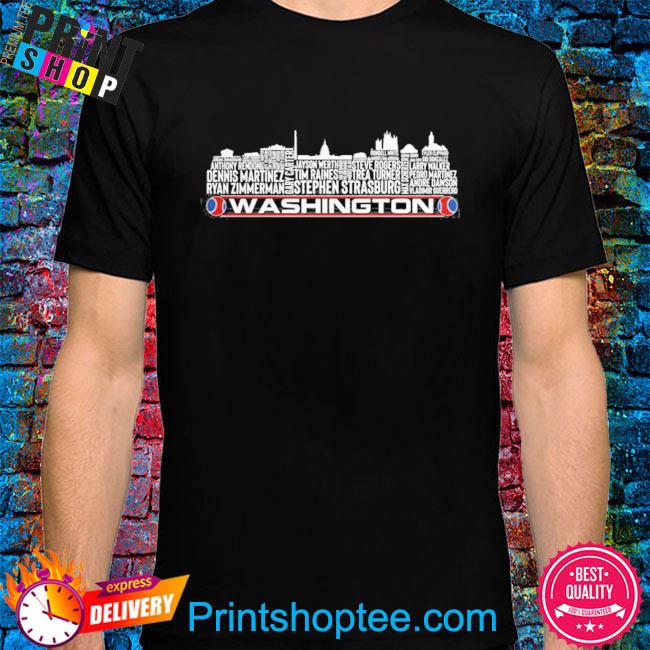 Washington Nationals T-Shirts in Washington Nationals Team Shop 