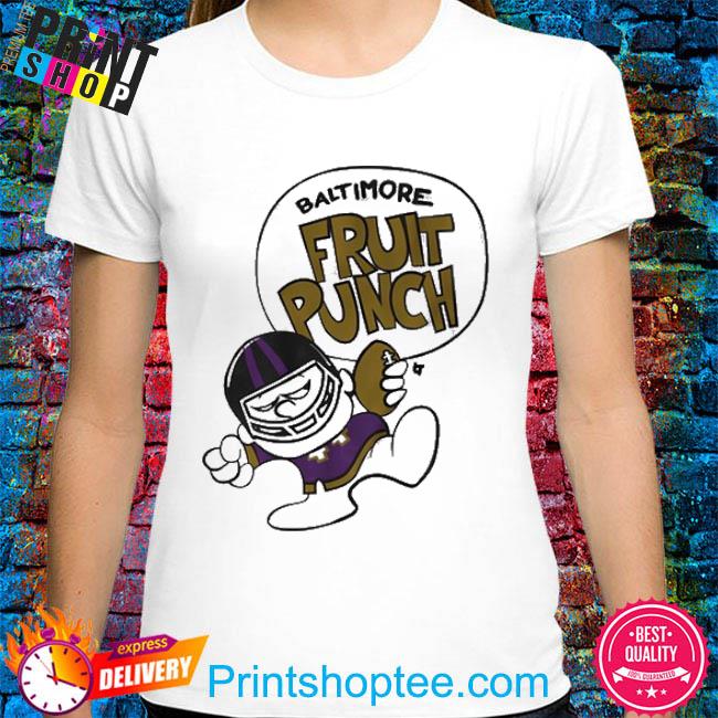 Top Ravens Baltimore Fruit Punch Shirt