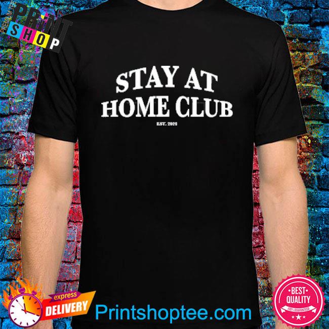 Top Sebastian Lletget Wearing Stay At Home Club T-Shirt
